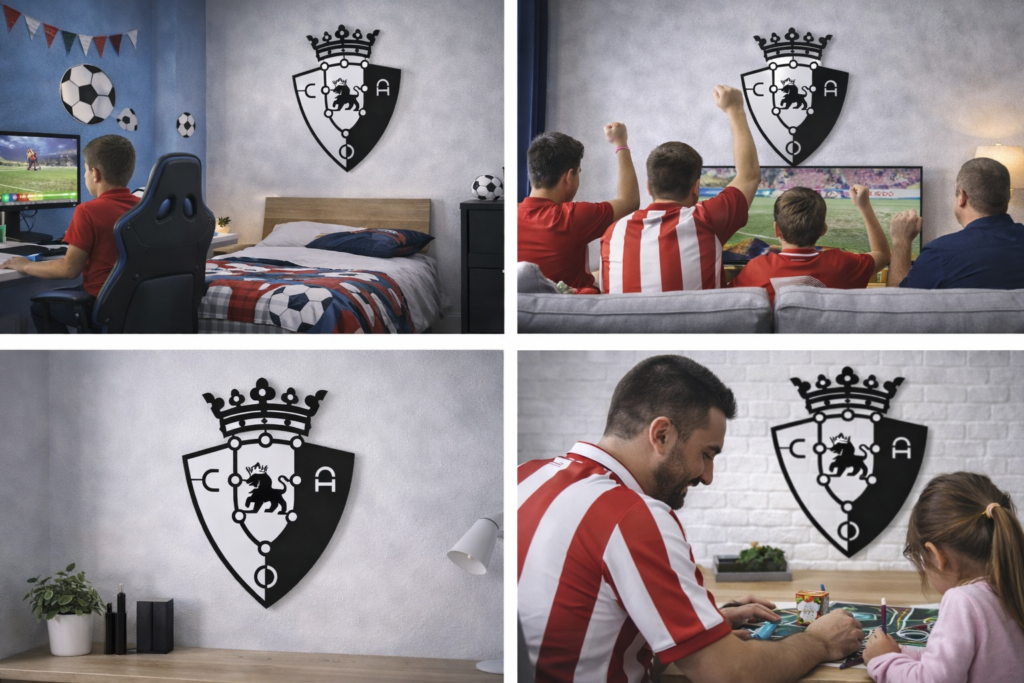 Escudo madera Osasuna