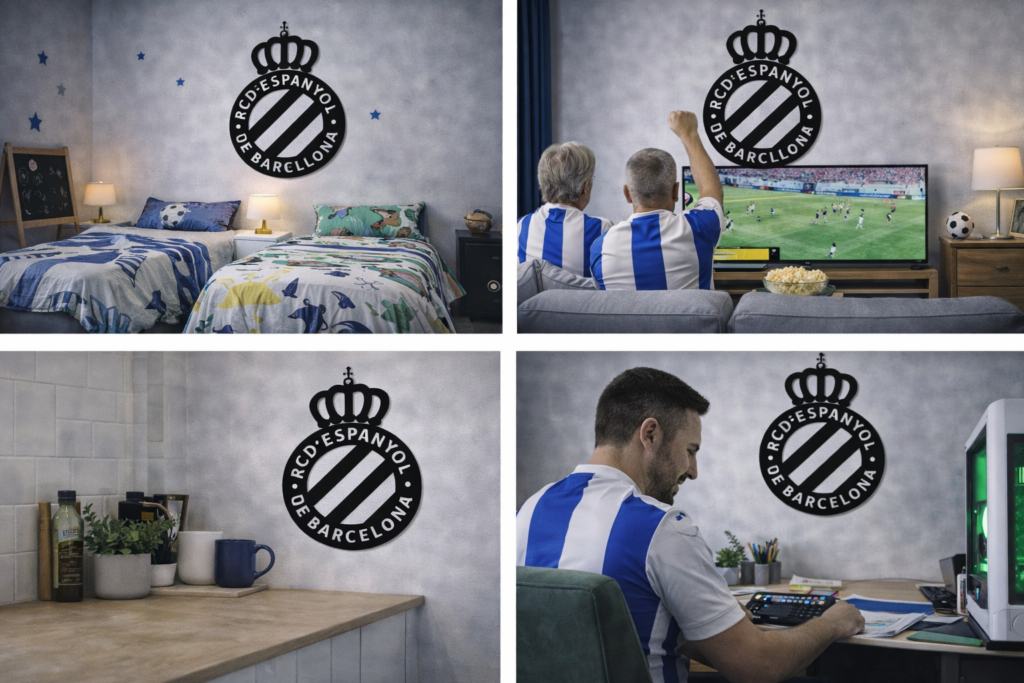 Escudo madera Espanyol