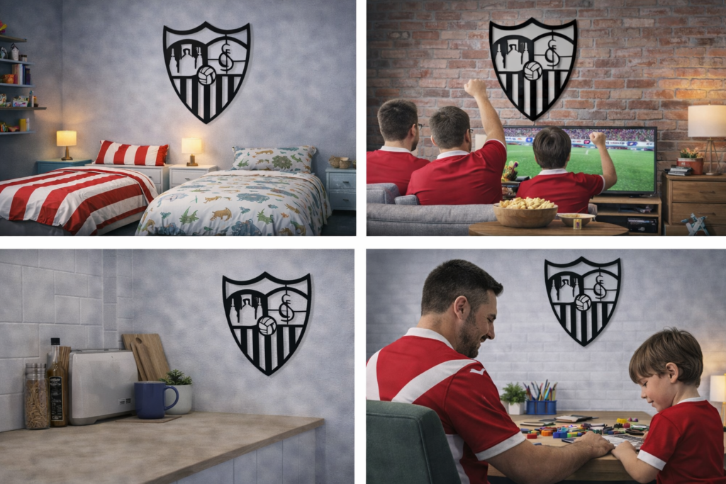 Escudo madera Sevilla