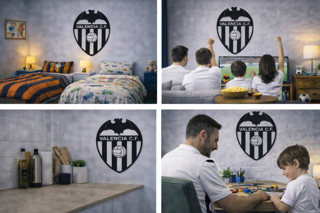 Escudo madera Valencia